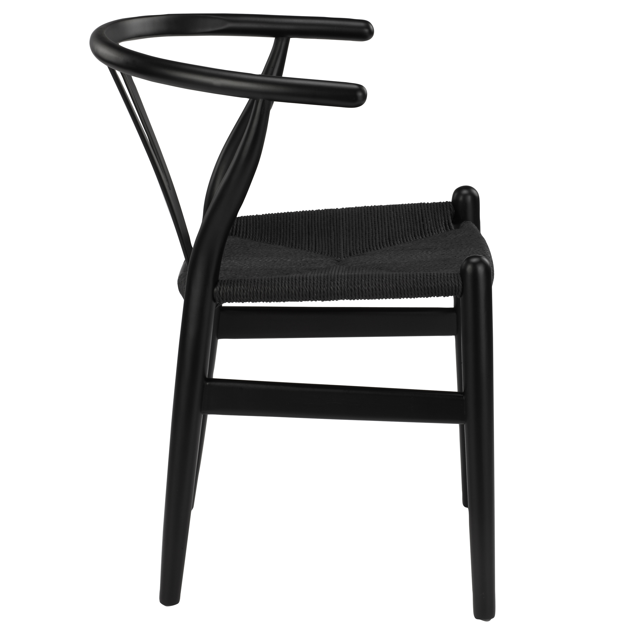 Replica wishbone chair online black