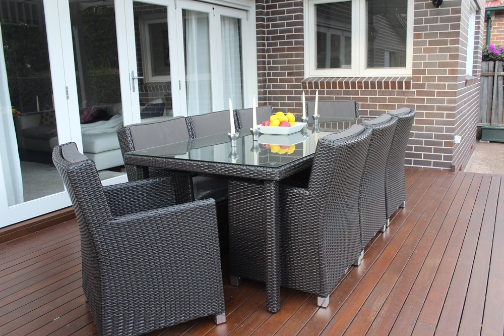 Outdoor dining 8 seater new arrivals