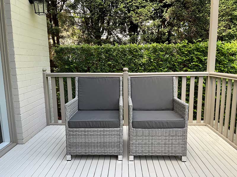 Royale Outdoor Wicker Dining Chairs
